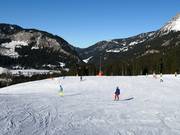 Pistes faciles aux remontées mécaniques de Schachen