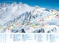 Plan des pistes Almenwelt Lofer