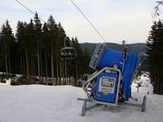 Enneigement sur l’itinéraire de ski
