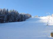 Piste noire au téléski Kißlinger