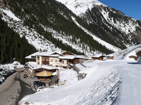 Innsbruck-Land: offres d'hébergement sur les domaines skiables – Offre d’hébergement Stubaier Gletscher (Glacier de Stubai)