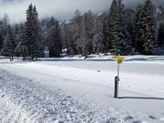 Piste de ski de fond d'altitude Schlickeralm : très bien préparée