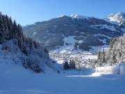 Descente jusqu'à la vallée vers Dorfgastein