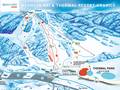 Plan des pistes Meander Skipark – Oravice