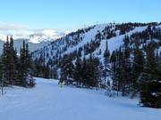 Vue sur les pistes au Chalet Slope