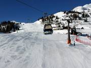 Télécabine Hochalmbahn rencontre télécabine Gipfelbahn