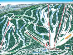 Plan des pistes Snowy Range