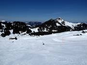 Piste Hesisbolpiste avec vue sur le Roggenstock