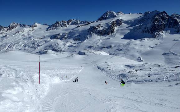 Diversité des pistes Val Senales (Schnalstal) – Diversité des pistes Schnalstaler Gletscher (Glacier du Val Senales)
