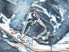 Plan des pistes Javorovica – Liptovský Ján