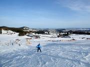 Piste facile aux Schwärzenliften