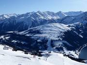 Vue depuis Königsleiten sur la Gerlosplatte