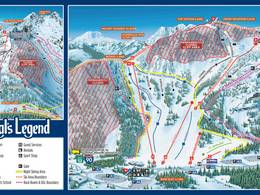 Plan des pistes Alpental