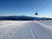 Préparation parfaite des pistes dans le domaine skiable de La Molina/Masella