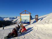 Plan des pistes au Goat's Eye Mountain