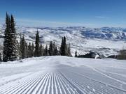 Excellente préparation des pistes