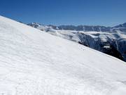 Vue sur la piste Chumuti