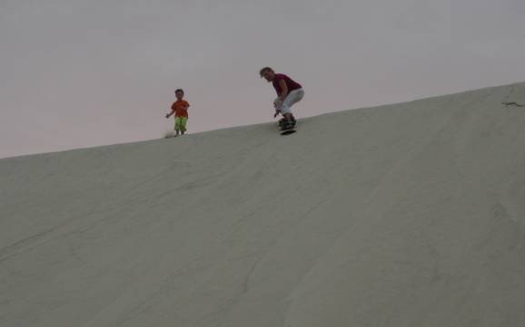 Diversité des pistes Qatar – Diversité des pistes Sandboarding Mesaieed (Doha)