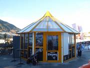 Bar à parasols à la station de vallée des Serlesbahnen