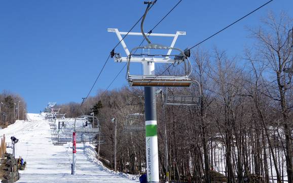 Le plus haut domaine skiable en Montérégie – domaine skiable Mont Saint-Bruno – Saint-Bruno-de-Montarville