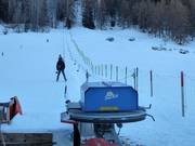 Übungslift Tarasp - Télécorde/remonte-pente à câbles bas