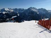 Départ de la descente Walmendingerhorn