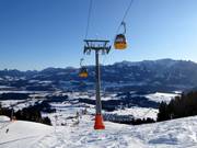 Hörnerbahn - 6 places | Télécabine (monocâble à mouvement unidirectionnel)