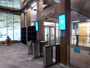 Accès au hall de ski SNØ