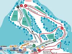 Plan des pistes Awasuno