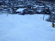 Piste WM Herrenstrecke en bas - pente finale Schladming