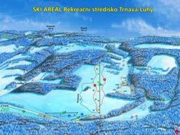 Plan des pistes Luhy – Trnava
