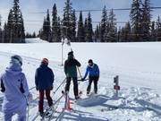 Au téléski, l’arceau est remis.