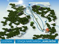 Plan des pistes Karlików