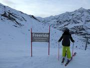 Piste très raide, non damée : Obere Böden Kletterwand