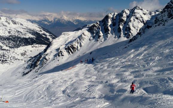 Domaines skiables pour skieurs confirmés et freeriders Val d'Hérens – Skieurs confirmés, freeriders 4 Vallées – Verbier/La Tzoumaz/Nendaz/Veysonnaz/Thyon