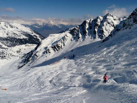 Domaines skiables pour skieurs confirmés et freeriders Valais – Skieurs confirmés, freeriders 4 Vallées – Verbier/La Tzoumaz/Nendaz/Veysonnaz/Thyon