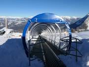 Übungsgelände Tressdorfer Alm - Tapis roulant/Moving Carpet recouvert d’une galerie