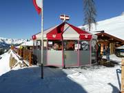 Bar à parasol au Jagastüberl