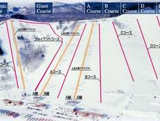 Plan des pistes Haginoyama Shimin