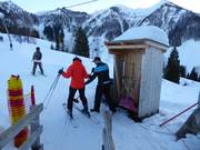 Au téléski, la perche est remise