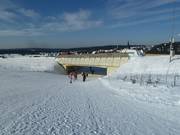 Passage souterraine vers la localité de Boží Dar