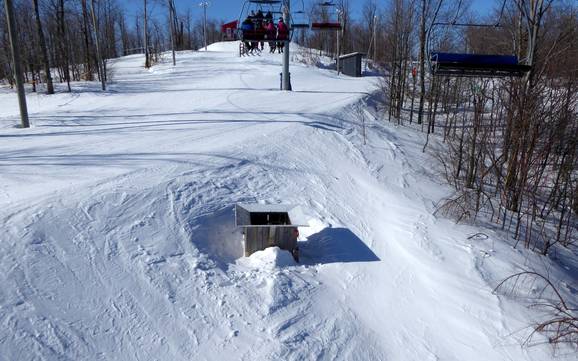 Appalaches centrales et méridionales: Propreté des domaines skiables – Propreté Bromont