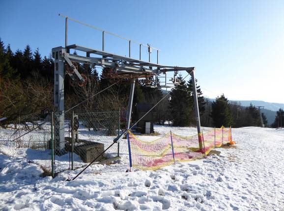 Masarykova chata 1 - Téléski à pioches