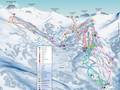 Plan des pistes Super Sauze