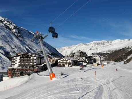 Alpes de l'Ötztal: offres d'hébergement sur les domaines skiables – Offre d’hébergement Gurgl – Obergurgl-Hochgurgl