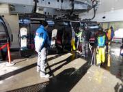 Le personnel est présent à Ellmau au Hartkaiser.