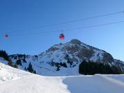 Le domaine skiable Füssener Jöchle au pied de la Läuferspitze