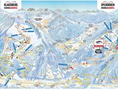 Plan des pistes Klausberg – Skiworld Ahrntal