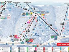 Plan des pistes Szczyrk Mountain Resort
