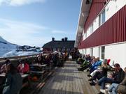 Terrasse de l'hôtel Riksgränsen